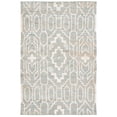 thumbnail image 1 of SAFAVIEH Natural Fiber Natalie Geometric Area Rug, Light Blue/Ivory, 8' x 10', 1 of 4