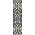 thumbnail image 1 of SAFAVIEH Natural Fiber Natalie Geometric Runner Rug, Black/Ivory, 2'3" x 9', 1 of 8