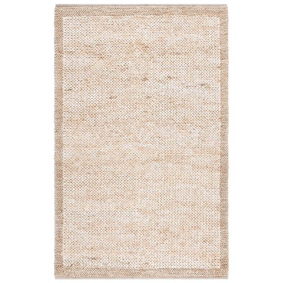 SAFAVIEH Natural Fiber Noweel Solid Area Rug, Beige, 4' x 6'