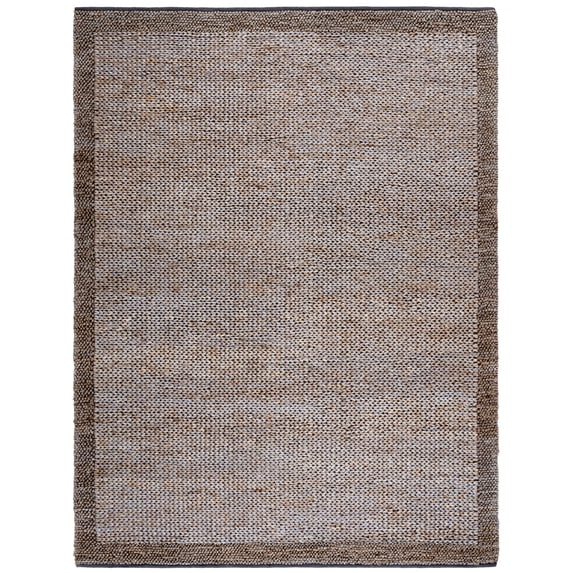 SAFAVIEH Natural Fiber Noweel Solid Area Rug, Gray, 8' x 10'