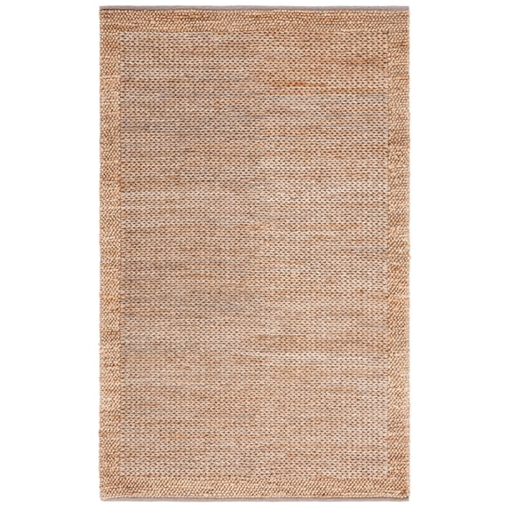 SAFAVIEH Natural Fiber Noweel Solid Area Rug, Natural, 6' x 9'