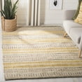 thumbnail image 1 of SAFAVIEH Natural Fiber Ombre Striped Jute Area Rug, Ivory/Gold, 8' x 10', 1 of 8