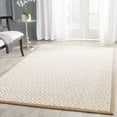 thumbnail image 1 of SAFAVIEH Natural Fiber Oswin Geometric Area Rug, Natural, 10' x 14', 1 of 3