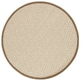 thumbnail image 1 of SAFAVIEH Natural Fiber Oswin Geometric Area Rug, Natural, 6' x 6' Round, 1 of 7