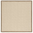 thumbnail image 1 of SAFAVIEH Natural Fiber Oswin Geometric Area Rug, Natural, 6' x 6' Square, 1 of 7