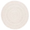 thumbnail image 1 of SAFAVIEH Natural Fiber Paolo Solid Area Rug, Ivory, 3' x 3' Round, 1 of 7