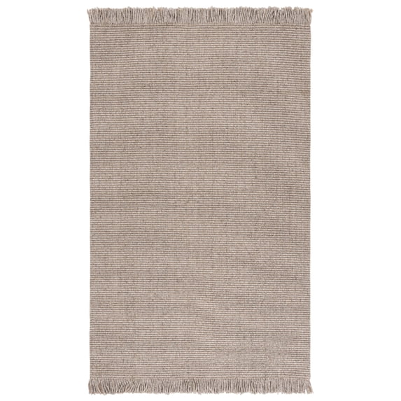SAFAVIEH Natural Fiber Paulino Solid Area Rug, Beige, 5' x 8'