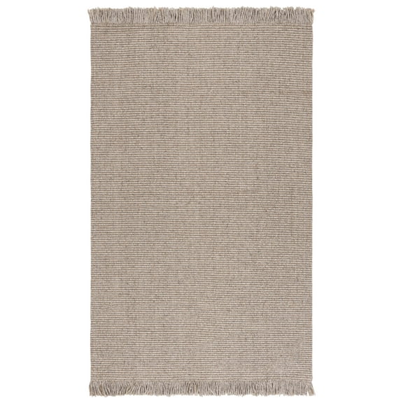SAFAVIEH Natural Fiber Paulino Solid Area Rug, Beige, 5' x 8'