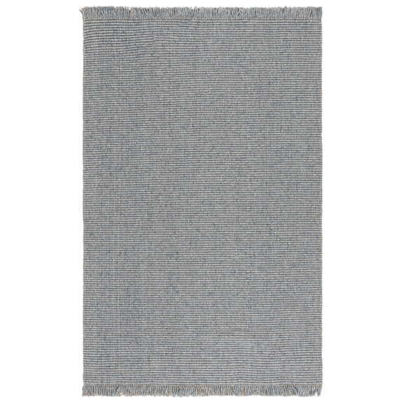 SAFAVIEH Natural Fiber Paulino Solid Area Rug, Navy, 8' x 10'