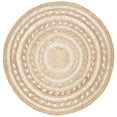 thumbnail image 1 of SAFAVIEH Natural Fiber Penelope Geometric Area Rug, Ivory/Natural, 9' x 9' Round, 1 of 8
