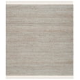 thumbnail image 1 of SAFAVIEH Natural Fiber Peronel Abstract Area Rug, Natural/Teal, 6' x 6' Square, 1 of 8