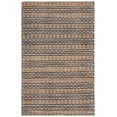thumbnail image 1 of SAFAVIEH Natural Fiber Petra Striped Area Rug, Black/Natural, 9' x 12', 1 of 11