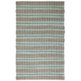 thumbnail image 1 of SAFAVIEH Natural Fiber Petra Striped Area Rug, Teal/Natural, 8' x 10', 1 of 11