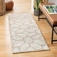 thumbnail image 1 of SAFAVIEH Natural Fiber Philander Geometric Runner Rug, Sage, 2'3" x 7', 1 of 9