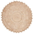 thumbnail image 1 of SAFAVIEH Natural Fiber Phyillis Geometric Area Rug, Natural, 6' x 6' Round, 1 of 7