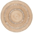 thumbnail image 1 of SAFAVIEH Natural Fiber Portmont Geometric Area Rug, Natural, 10' x 10' Round, 1 of 8