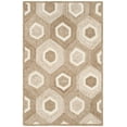 thumbnail image 1 of SAFAVIEH Natural Fiber Priscilla Geometric Braided Jute Area Rug, Grey/Ivory, 4' x 6', 1 of 4