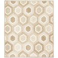 thumbnail image 1 of SAFAVIEH Natural Fiber Priscilla Geometric Braided Jute Area Rug, Grey/Ivory, 8' x 10', 1 of 4