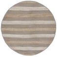 thumbnail image 1 of SAFAVIEH Natural Fiber Quincy Striped Area Rug, Grey/Natural, 7' x 7' Round, 1 of 7