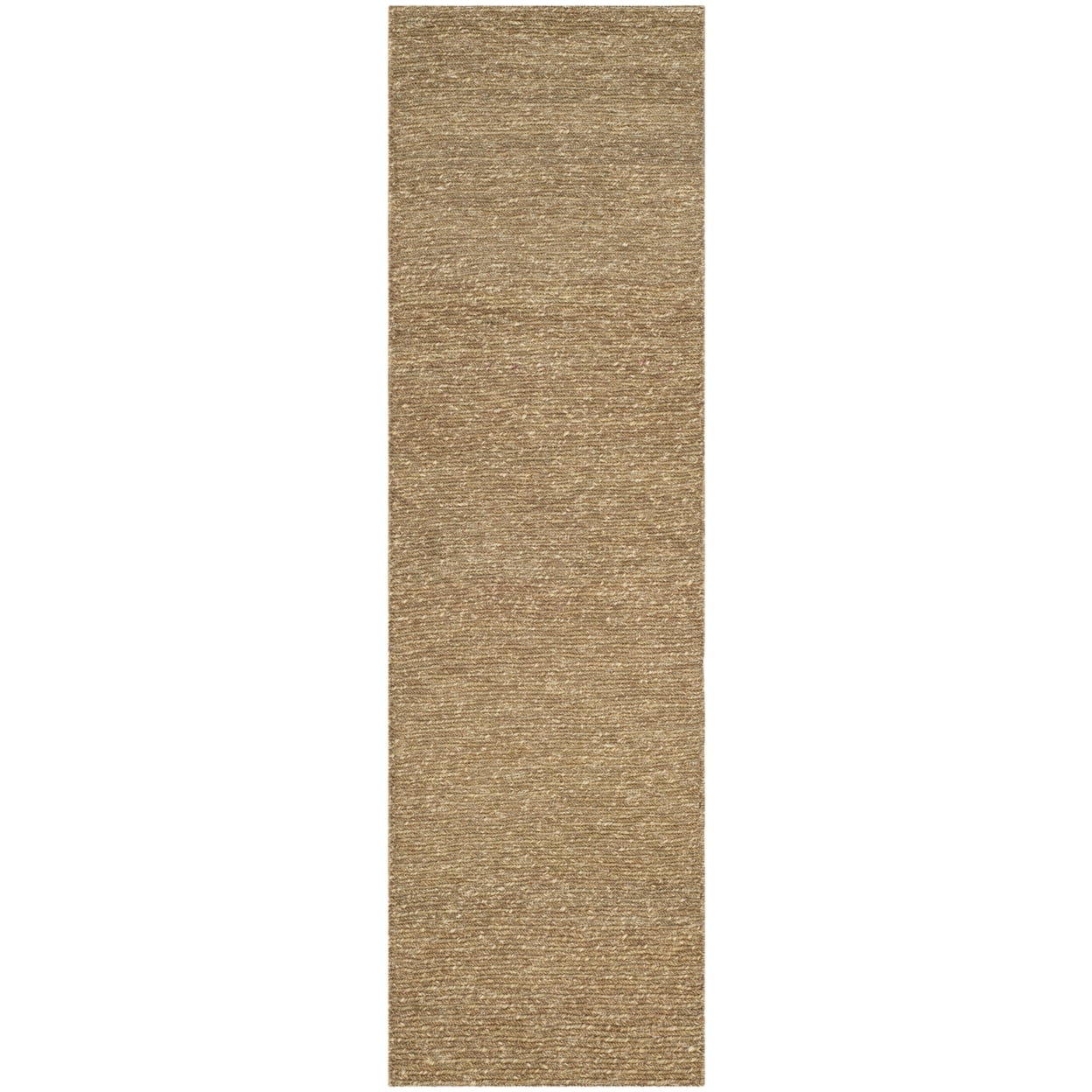 Hand-Knotted Natural Cotton Runner Rug, 27" x 5'