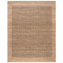 SAFAVIEH Natural Fiber Renee Geometric Area Rug, Natural/Brown, 8' x 10'