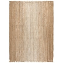 SAFAVIEH Natural Fiber Rodge Gradient Area Rug, Ivory/Natural, 8' x 10'