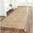 thumbnail image 1 of SAFAVIEH Natural Fiber Roland Braided Jute Runner Rug, Natural/Ivory, 2'6" x 8', 1 of 8