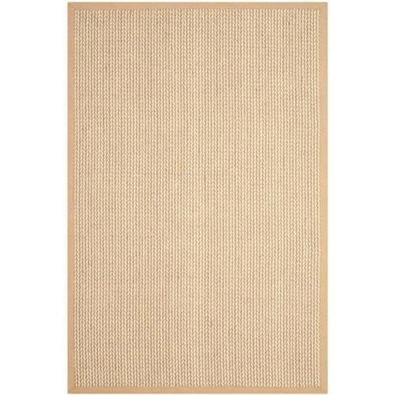 SAFAVIEH Natural Fiber Rosheen Braided Area Rug, Beige, 5' x 8'