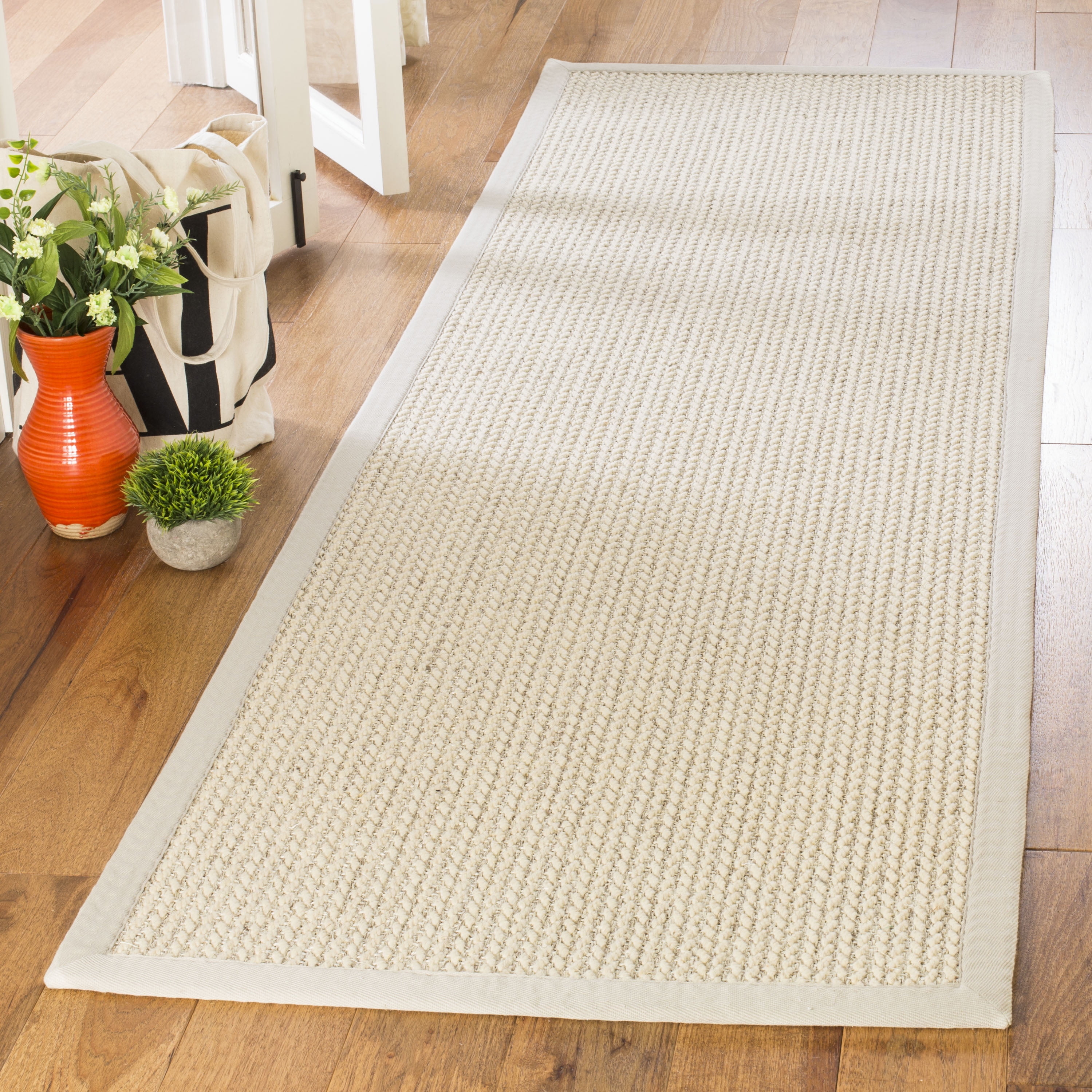 Free Shipping! Safavieh Natural Fiber Sisal Jute Runner Rug Light Grey ...