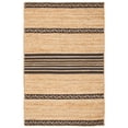 thumbnail image 1 of SAFAVIEH Natural Fiber Seanna Striped Area Rug, Natural/Brown, 4' x 6', 1 of 8