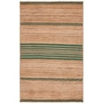 thumbnail image 1 of SAFAVIEH Natural Fiber Seanna Striped Area Rug, Natural/Green, 6' x 9', 1 of 11