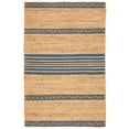 thumbnail image 1 of SAFAVIEH Natural Fiber Seanna Striped Area Rug, Natural/Grey, 4' x 6', 1 of 8