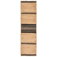 thumbnail image 1 of SAFAVIEH Natural Fiber Seanna Striped Runner Rug, Natural/Black, 2'3" x 8', 1 of 11
