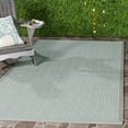 thumbnail image 1 of SAFAVIEH Natural Fiber Shaelyn Striped Braided Sisal Area Rug, Ivory/Blue/Grey, 4' x 6', 1 of 6