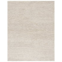 SAFAVIEH Natural Fiber Sheryll Solid Area Rug, Ivory, 6' x 9'