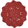 thumbnail image 1 of SAFAVIEH Natural Fiber Stamen Solid Area Rug, Rust, 7' x 7' Round, 1 of 7