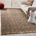 thumbnail image 1 of SAFAVIEH Natural Fiber Thomas Geometric Jute Area Rug, Brown/Natural, 6' x 9', 1 of 8