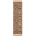 thumbnail image 1 of SAFAVIEH Natural Fiber Thomas Geometric Jute Runner Rug, Brown/Natural, 2'3" x 8', 1 of 6