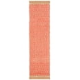 thumbnail image 1 of SAFAVIEH Natural Fiber Thomas Geometric Jute Runner Rug, Fuchsia/Natural, 2'3" x 8', 1 of 7