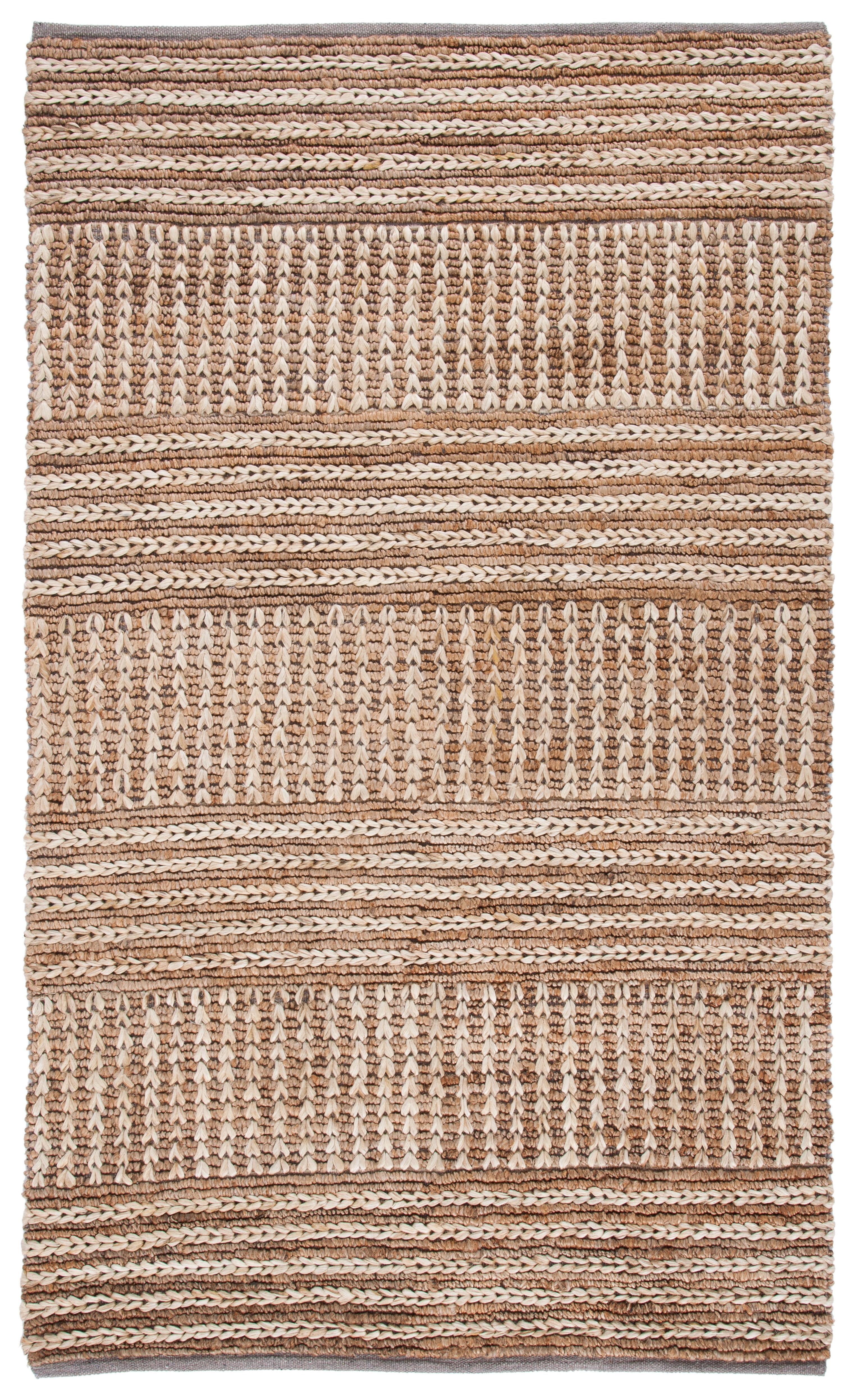 Hand-Knotted Eco-Friendly Natural Fiber 6' x 9' Area Rug