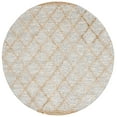 thumbnail image 1 of SAFAVIEH Natural Fiber Travis Geometric Area Rug, Grey/Bleach, 6' x 6' Round, 1 of 7