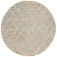 thumbnail image 1 of SAFAVIEH Natural Fiber Travis Geometric Area Rug, Rust/Natural, 6' x 6' Round, 1 of 7