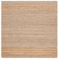 thumbnail image 1 of SAFAVIEH Natural Fiber Trinity Solid Area Rug, Natural, 6' x 6' Square, 1 of 7