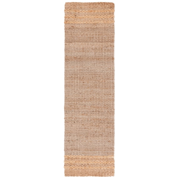 SAFAVIEH Natural Fiber Trinity Solid Runner Rug, Natural, 2'3" x 8'