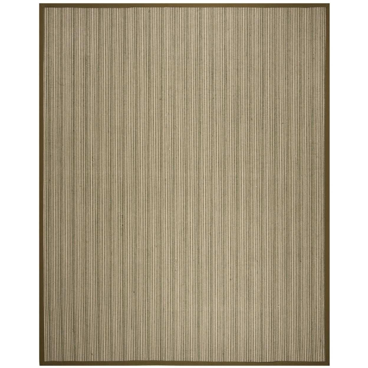 Handmade Red and Beige Cotton Striped Area Rug 3' x 5'