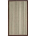 thumbnail image 1 of SAFAVIEH Natural Fiber Urban Striped Sisal Area Rug, Teal/Brown, 3' x 5', 1 of 4