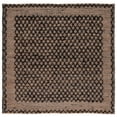 thumbnail image 1 of SAFAVIEH Natural Fiber Vernon Geometric Area Rug, Black/Natural, 6' x 6' Square, 1 of 8