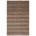 thumbnail image 1 of SAFAVIEH Natural Fiber Wenonah Striped Area Rug, Charcoal/Natural, 5' x 8', 1 of 8