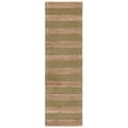 thumbnail image 1 of SAFAVIEH Natural Fiber Wenonah Striped Runner Rug, Green/Natural, 2'3" x 8', 1 of 8