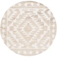 thumbnail image 1 of SAFAVIEH Natural Fiber Wesley Solid Area Rug, Ivory/Natural, 6' x 6' Round, 1 of 8